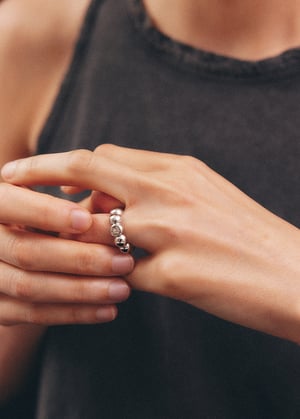 Image of LOWOOL - Cloud Silver Ring