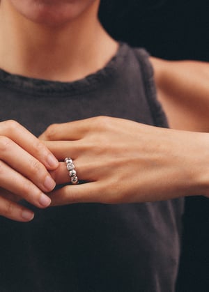 Image of LOWOOL - Cloud Silver Ring