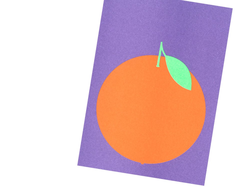 Image of POSTKARTE Orange
