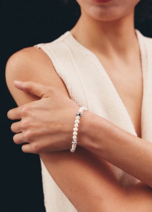 Image of LOWOOL - Struggle Pearl Bracelet