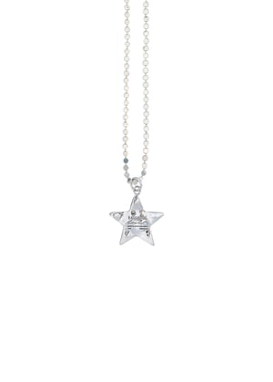 Image of LOWOOL - Silver Star Necklace