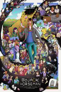 Bojack Horseman - 24x36 Screenprint AP 