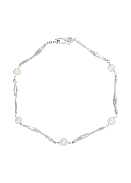 Image of LOWOOL - Thorn Pearl Necklace 