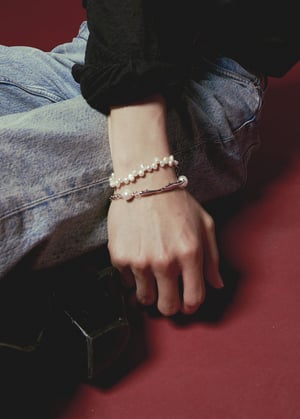 Image of LOWOOL - Thorn Pearl Bracelet