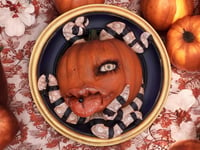 Image 1 of Halloween Pumpkin in Frame