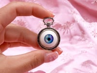 Image 4 of ALICE Wonderland Eye Clock Pendant