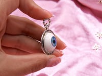 Image 5 of ALICE Wonderland Eye Clock Pendant