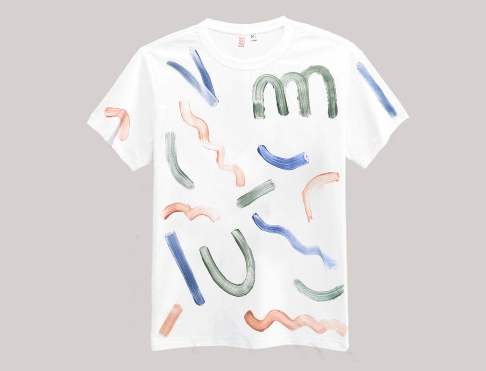 Image of BRUSH LINES BASIC TSHIRT 7̶9̶0̶ Kč