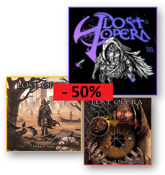 Image of ALBUM LOST OPERA ou DISCOGRAPHIE COMPLETE