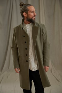 Image 5 of EAST END COAT MOLSKIN - DARK LOVAT £475.00