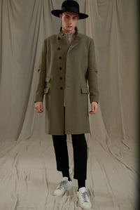 Image 4 of EAST END COAT MOLSKIN - DARK LOVAT £475.00