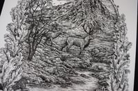 Image 5 of ORIGINAL Buachaille Etive Mòr ink drawing