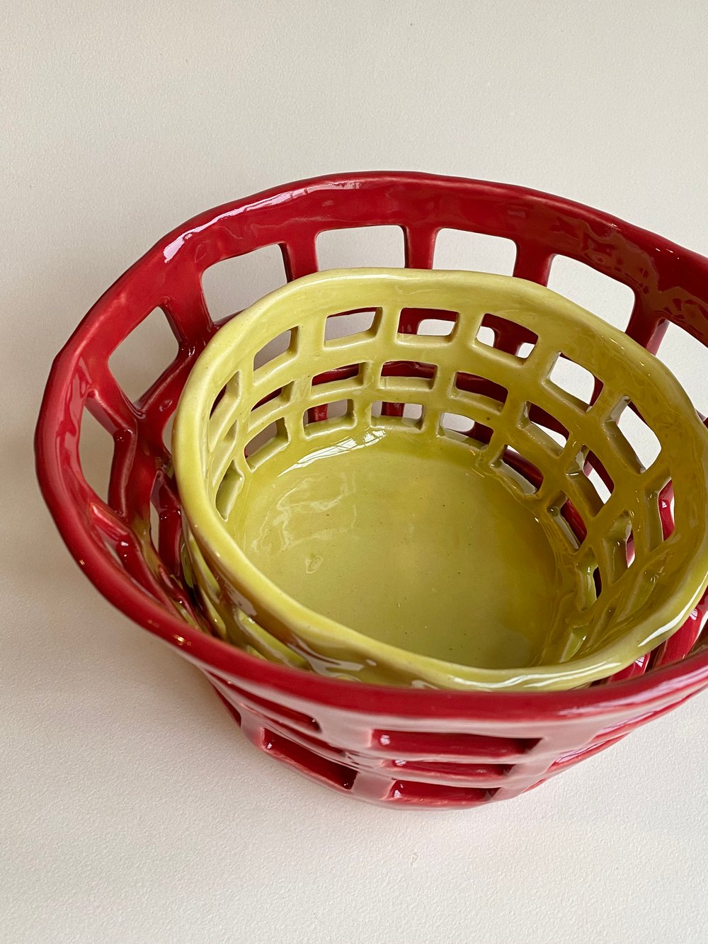 Image of Yellow Basket