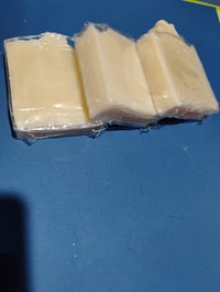 Image 2 of "naked" cold process soap bar