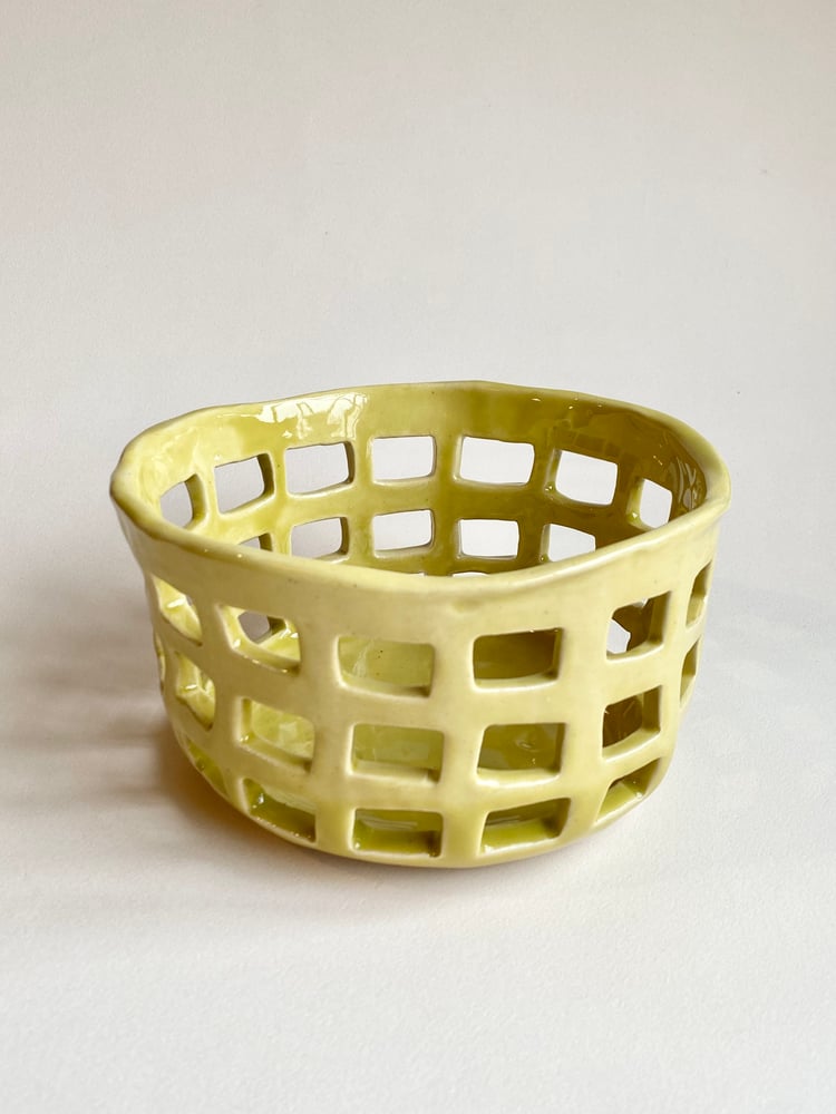 Image of Yellow Basket