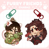 Image 2 of Furry Friends SVSSS 6,5cm Charms PREORDER 