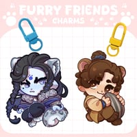 Image 3 of Furry Friends SVSSS 6,5cm Charms PREORDER 