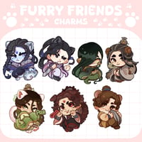 Image 1 of Furry Friends SVSSS 6,5cm Charms PREORDER 