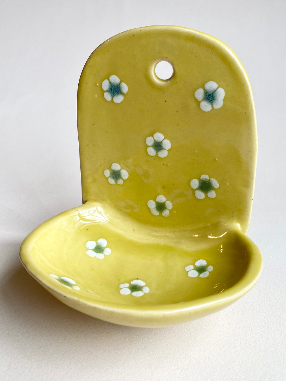 Image of Yellow Hanging Dish