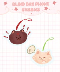 Image 2 of Blind Box 4cm Phone Charm