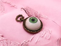 Image 2 of ALICE Wonderland Eye Clock Pendant II