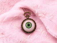 Image 1 of ALICE Wonderland Eye Clock Pendant II