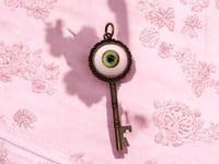 Image 4 of Key pendant with eye, from ALICE in Wonderland