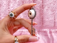 Image 3 of Key pendant with eye, from ALICE in Wonderland II