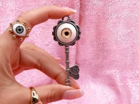 Image 1 of Key pendant with eye, from ALICE in Wonderland II