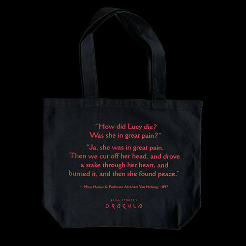 Image of Dracula tote bag