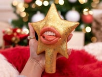 Image 4 of Christmas Star for Tree with Mouth