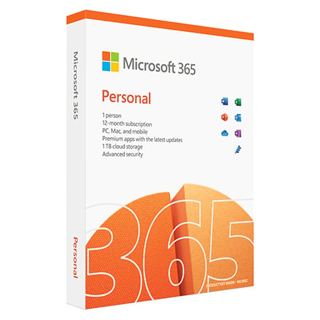 Image of Office 365 PERSONAL, 1-Year Subscription - For PC, Mac, iOS, Android, And Chromebook. 