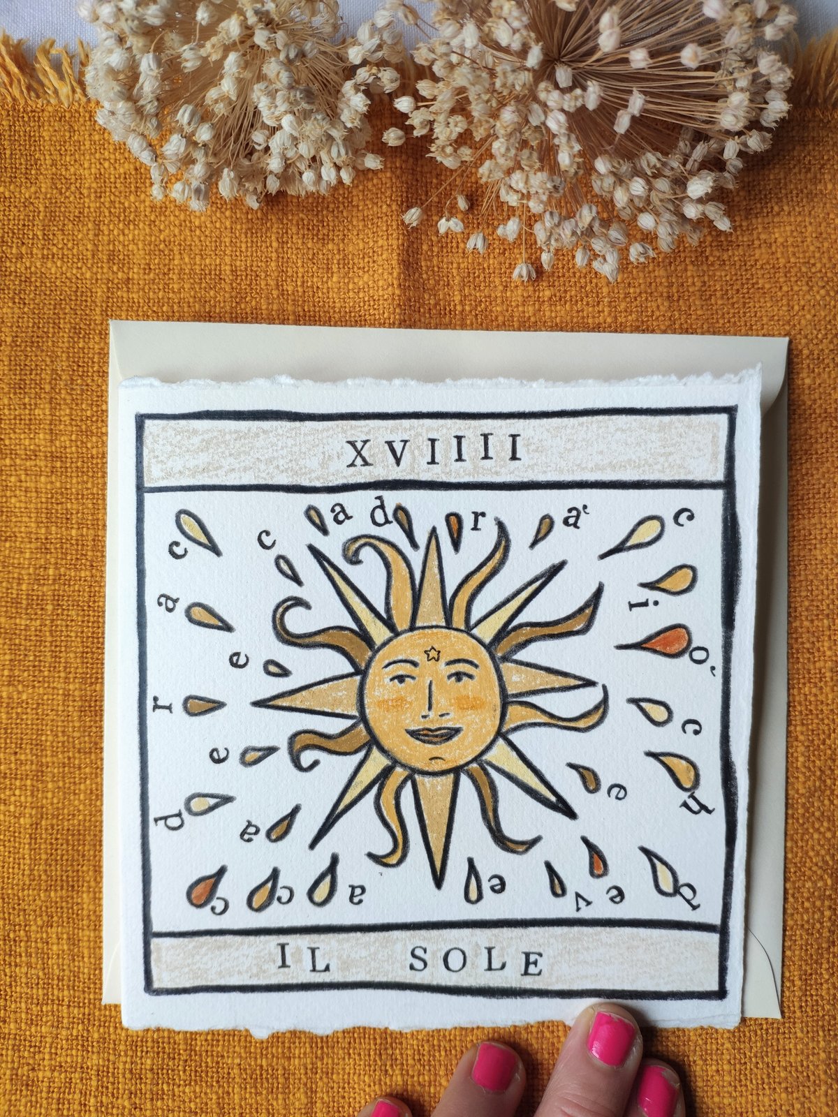 BIGLIETTO PERSONALIZZATO CON BUSTA