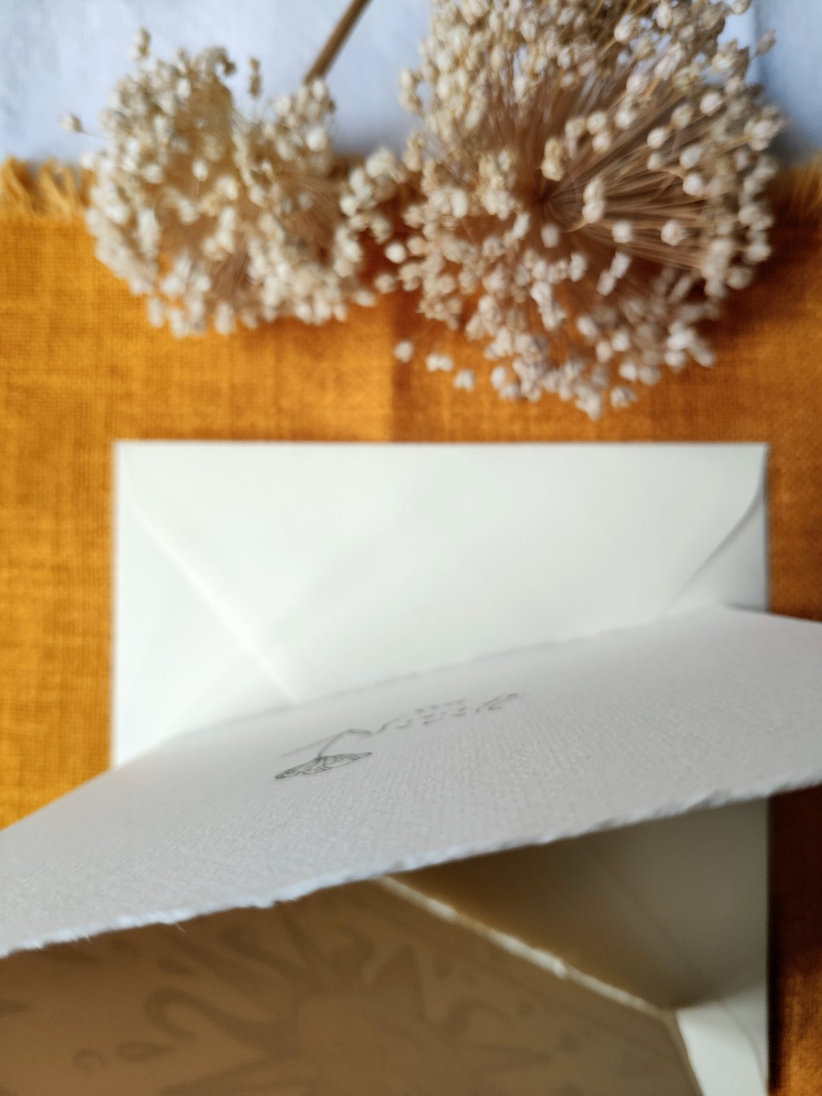 BIGLIETTO PERSONALIZZATO CON BUSTA