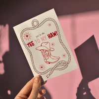 Image 1 of Yee to my Haw Card