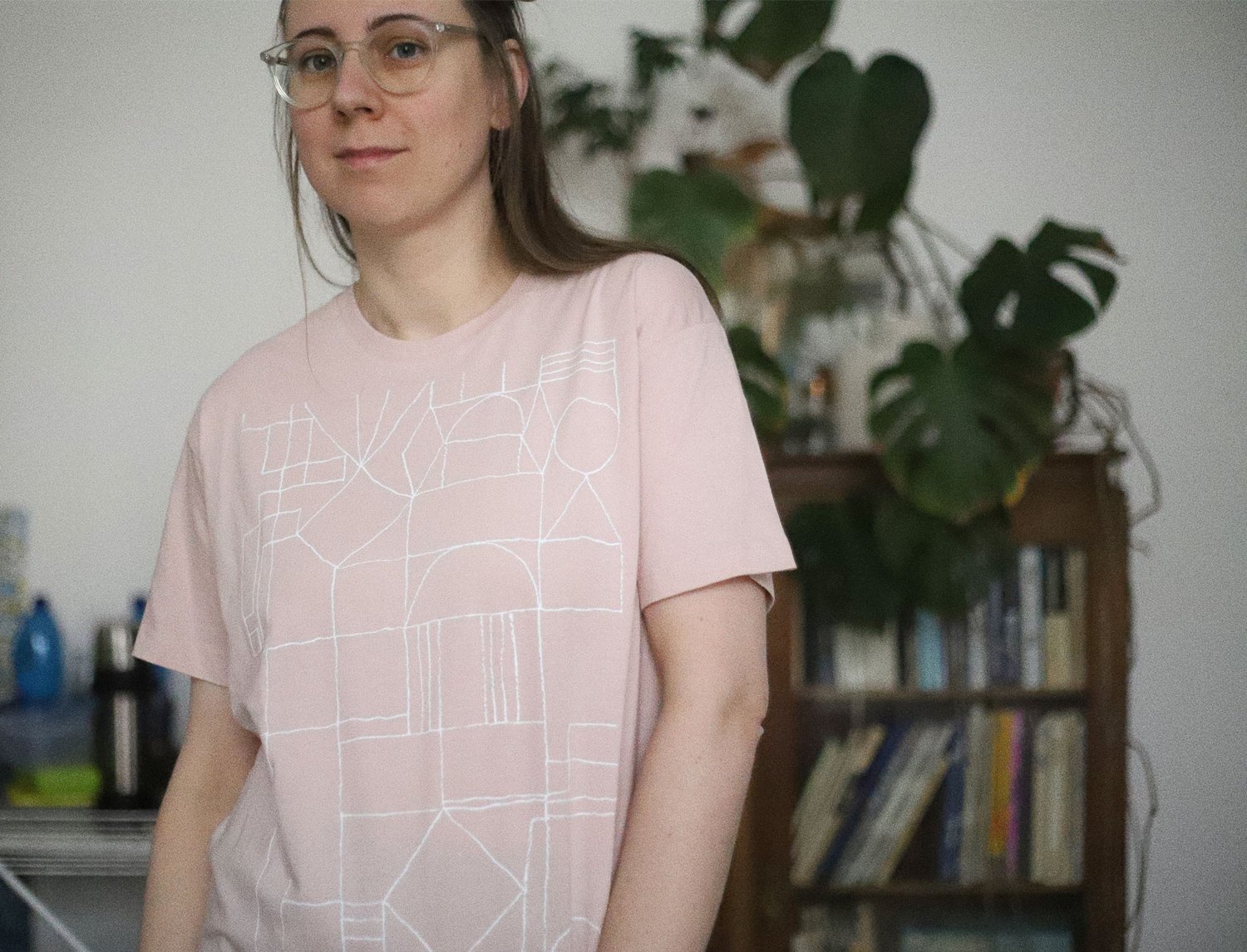 Image of SOFT ROSE BASIC TSHIRT