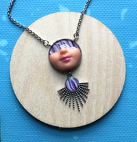 Up-cycled Barbie necklace