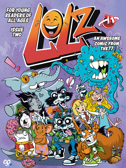 LOLZ-Issues 1 & 2: A comic for kids of all ages