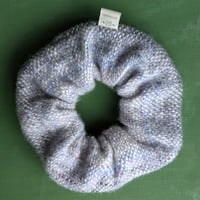 Image 1 of Handwoven Extra-Large Wool Hair Scrunchie