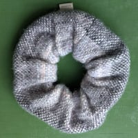Image 2 of Handwoven Extra-Large Wool Hair Scrunchie