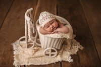 Image 1 of Rattan bicycle in white