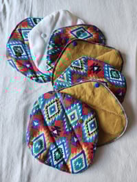 Image 1 of Set of 7 Linen Pantyliners- Southwest Theme