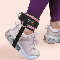 Image 5 of Foot pedal ankle buckle leg strength training gantry frame adjustable ankle buckle