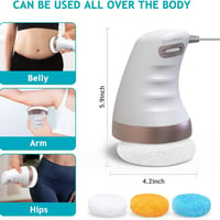 Image 1 of High Frequency Body Sculpting Massage Multi-Function Slimming Device Vibration Anti-Cellulite Guasha