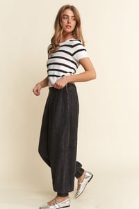 Image 2 of Wide Waist Band Boho Pants