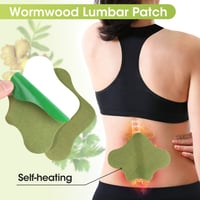 Image 1 of 12pieces/Bag Foot Neck Knee Waist Massage Stickers Wormwood Natural Plant Self-heating Relief Joint 