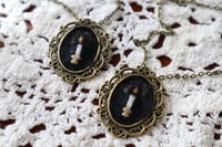 Image 2 of Candle Motif Pendant Necklace