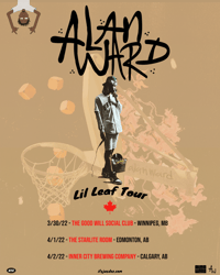 Image 2 of Alan Ward - Lil Leaf Tour Poster