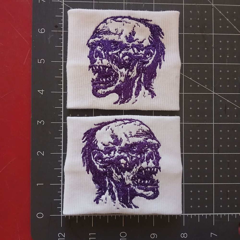 Zombie Wrist Bands (Purple)