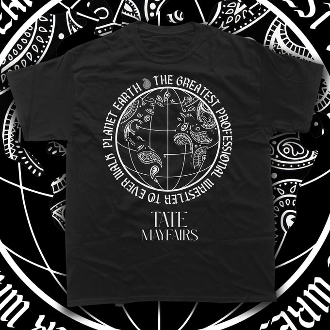 Image of Paisley Planet Earth T-SHIRT+ FREE Poster